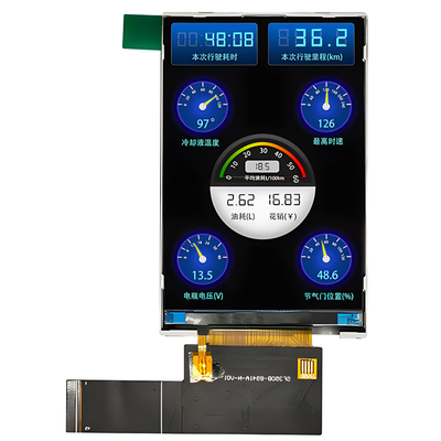 3,5&quot; voller Betrachtungswinkel des Zoll TFT LCD-Anzeigen-Moduls 320x480 HVGA IPS mit Anzeige RGB-/MCU/SPIschnittstelle TFTs Lcd Modul