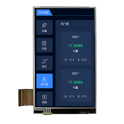 4 Zoll Resistiver Touchscreen TFT LCD-Display China Fabrik Lieferung RGB-Schnittstelle