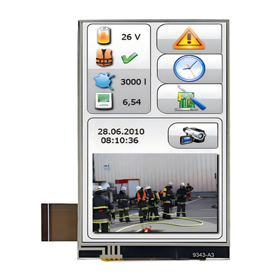 480x800 IPS TFT-LCD-Bildschirm SPI RGB 24 Bits Schnittstelle 4&quot; 3,97 Zoll