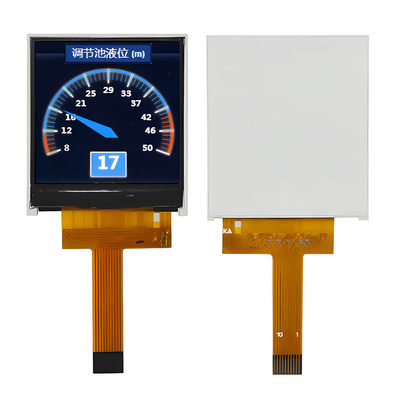 1.44 Zoll Kleines TFT-LCD-Display 128x128 Pixel SPI-Schnittstelle ZIF FPC-Verbindung