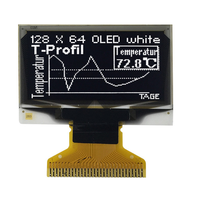 Passive Anzeige OLED 128x64 0,96 Zoll-Grafiken SSD1306 weißer Front Screen