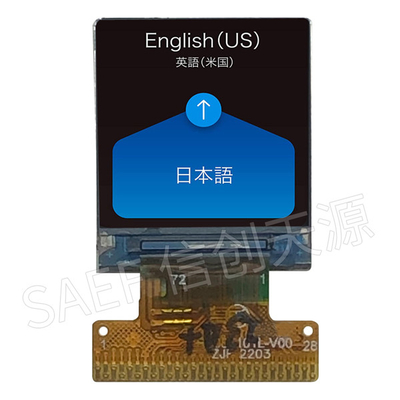 Qualität 0,85 Zoll IPS TFT-LCD, quadratischer TFT-LCD-Display mit MCU-Schnittstelle