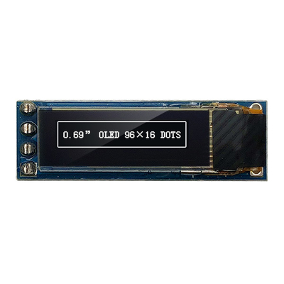 4 des Stift96x16 OLED Zoll I2C IIC SSD1306 3V 5V Anzeigen-Modul-0,69 kompatibel