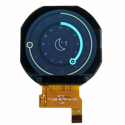 Qualität  Small Circular LCD Display , Round LCD Module Spi MCU Interface 1.22 Inch usine