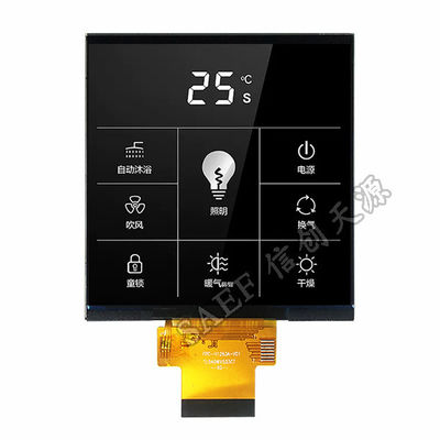 Qualität  4" RGB And SPI Square LCD Display , TFT Touch Screen Module 480X480 Dots Resolution Display usine