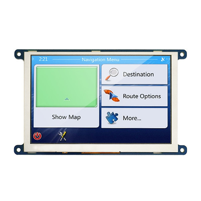 Serielle Schnittstelle SPIs 5 Zoll TFT LCD-Anzeige 800x480 punktiert IPS-Automobilgrad