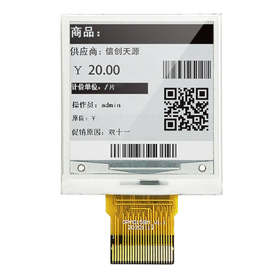 Tinte 152x152 Dots Resolution 1,5 Zoll-E zeigen MCU-Schnittstelle EPD an