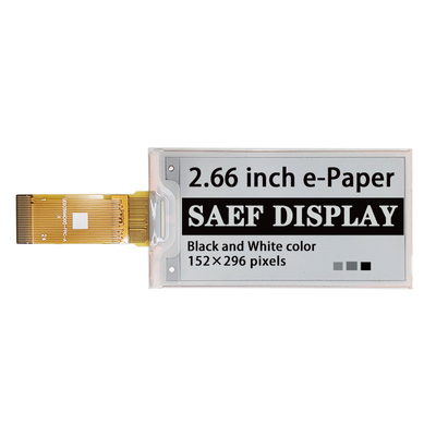 Preis 2,66 Zoll-reflektierende Modus ESL-Anzeige 152x296 Dot Resolution