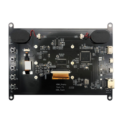 kapazitive 800x480 Touch Screen 7 Anzeige Zoll-HDMI kompatibel mit Himbeerpu 3 4 5