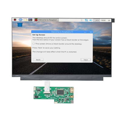 13,3 Zoll 1920x1080 FHD Raspberry Pi HDMI TFT LCD Display mit kapazitivem PCAP