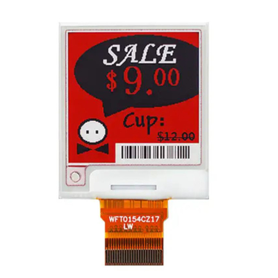 E-Paper-Modul Digitales Display 1,54&quot; 3 Farben EPD 24 Pins ESL E-Tinte 200*200 Punkte SPI Schnittstelle Optik Alle Blickwinkel