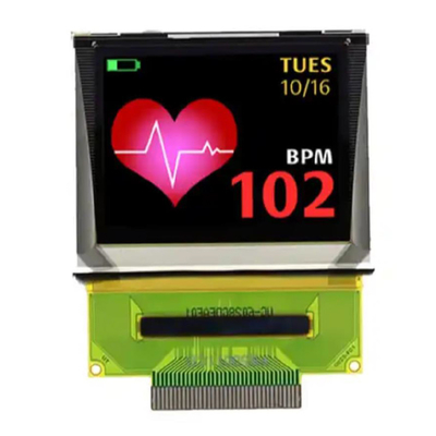 Vollfarbiges 1,45 Zoll AMOLED Display UG-6028GDEEF01 SSD1333 Steuerung 160x128 Passive Matrix 30 Pins ZIF Verbindung für medizinische Geräte