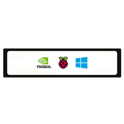 11.9 Zoll HD-Kapazitiv-Touch-Monitor unterstützt Raspberry Pi Jetson Nano und Windows mit einstellbarer Helligkeit