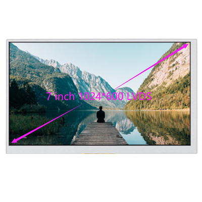 7 Zoll 1024x600 LVDS TFT-LCD mit CTP, PCAP Touchscreen 7 Zoll IPS