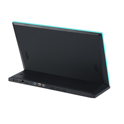 14 Zoll Desktop Android Touchscreen Werbebildschirm L-förmiger POE-Monitor