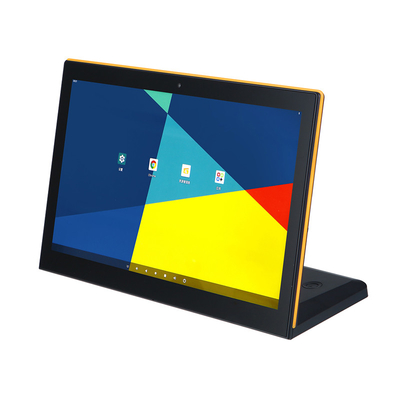 14 Zoll Desktop Android Touchscreen Werbebildschirm L-förmiger POE-Monitor