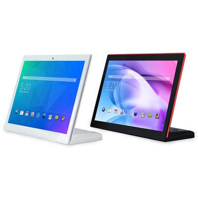 14 Zoll Desktop Android Touchscreen Werbebildschirm L-förmiger POE-Monitor