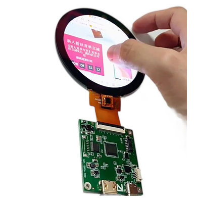 HDMI TFT-LCD-Display 4 Zoll rund, kreisförmig TFT-LCD 4&quot; mit MIPI-Schnittstelle