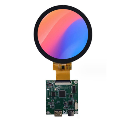 HDMI TFT-LCD-Display 4 Zoll rund, kreisförmig TFT-LCD 4&quot; mit MIPI-Schnittstelle
