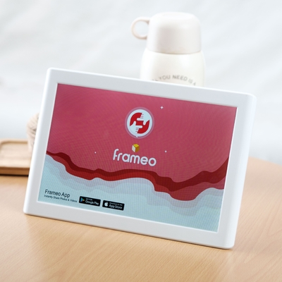 10.1-Zoll-WLAN-Digitalfoto-Rahmen 1280x800 IPS-Bildschirm, automatisch rotierende Bilder und Videos