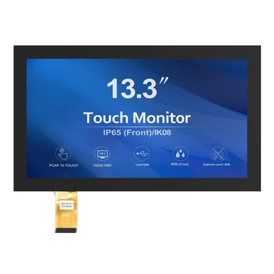 Kapazitiver Touchscreen IPS TFT LCD-Bildschirm 13,3 Zoll FHD EDP-Display