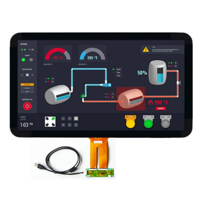 Sonnenlicht-lesbare 21,5 Zoll TFT-LCD-Display mit USB-Touchscreen, China Industrie TFT-Display 21,5 Zoll