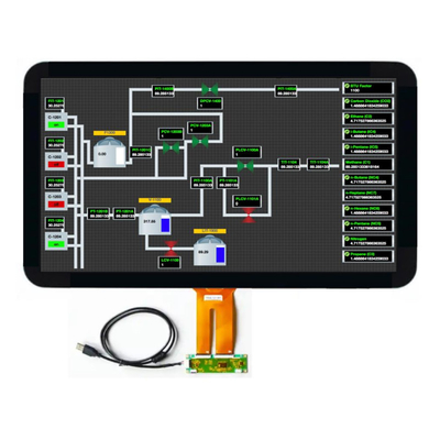 Hochhelligkeit 1000Nits 21,5 Zoll IPS TFT LCD-Display FHD Auflösung mit LVDS-Schnittstelle