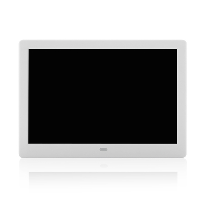 Wandmontierte 10,1 Zoll digitale Fotoraum 1280x800 IPS Bildschirm automatische Drehung Bild und Video Funktion