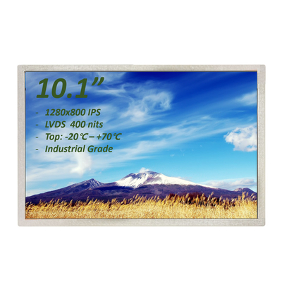 8 Bits LVDS Industrial TFT Display 10,1 Zoll RGB 1280x800 Pixel 40 Pins