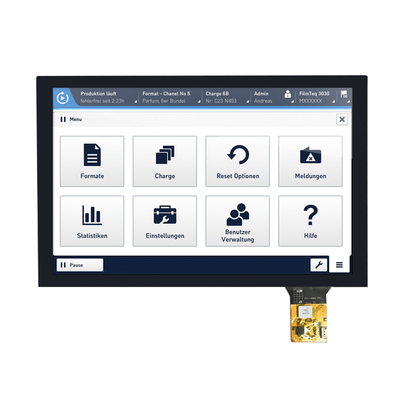 China Factory 10,1 Zoll TFT LCD-Display 1280x800 Pixel IPS-Typ LVDS mit CTP