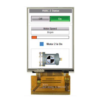 2.4-Zoll-TFT-LCD-Modul mit flexibler Schnittstelle | 240x320 IPS/Parallel/RGB | ILI9341-Treiber | Industrie-Display