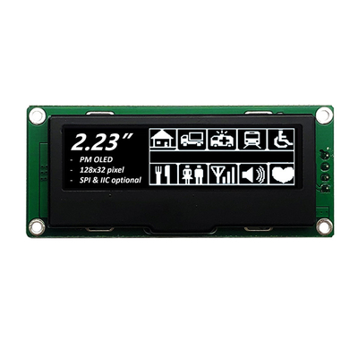 128x32 Punkte OLED-Grafikbildmodul 2.23 Zoll SPI-Schnittstelle