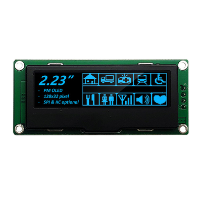 128x32 Punkte OLED-Grafikbildmodul 2.23 Zoll SPI-Schnittstelle