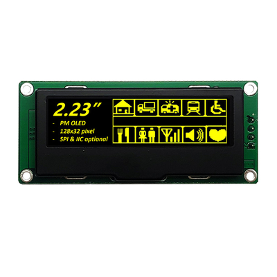 128x32 Punkte OLED-Grafikbildmodul 2.23 Zoll SPI-Schnittstelle