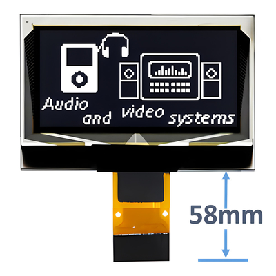 1.3 Zoll OLED-Display-Modul 128x64 16-Pin ZIF-Verbindung CH1116 Treiber