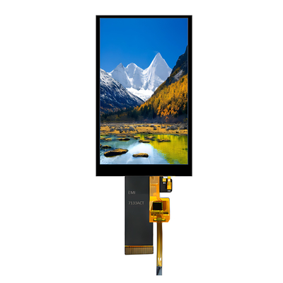 3.97 Zoll 4 Zoll IPS PCAP TFT-Display 480*800 Punkte SPI/RGB-Schnittstelle ZIF 40PIN