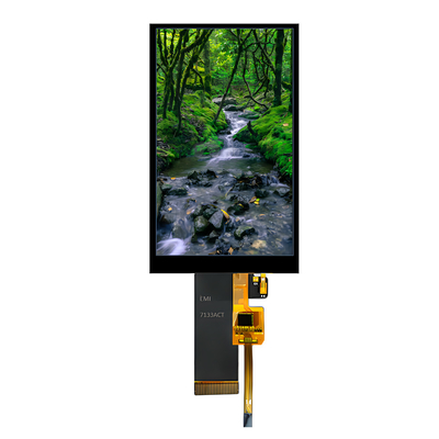 3.97 Zoll 4 Zoll IPS PCAP TFT-Display 480*800 Punkte SPI/RGB-Schnittstelle ZIF 40PIN