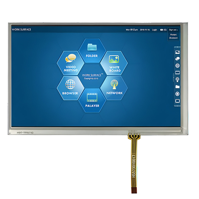 7 Zoll industrielles TFT zeigen 40 Schnittstelle Pin 800x480 RGB mit widerstrebendem Touch Screen an