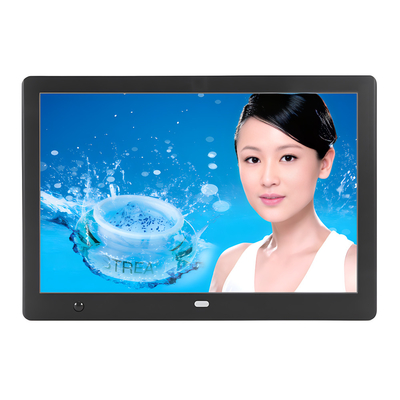 10.1-Zoll-Digitalfotorahmen IPS 1280x800 Tastenkontrolle Automatische Wiedergabe von gedrehten Videos und Bildern
