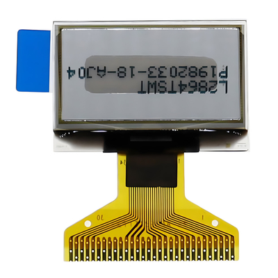 Doppelfarbiges Gelb+Blau 0,96 Zoll dünnes OLED-Display SPI-Schnittstelle