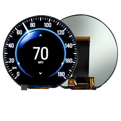 2 Wheeler Automotive TFT LCD 3,6 Zoll 544x506 RGB Rundbildschirm