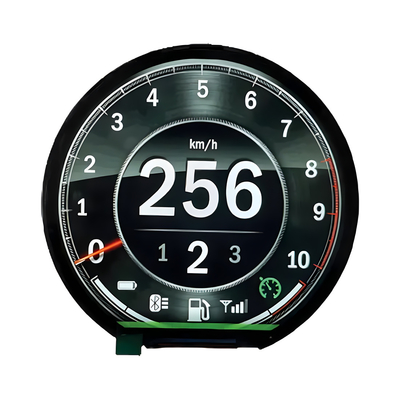 2 Wheeler Automotive TFT LCD 3,6 Zoll 544x506 RGB Rundbildschirm