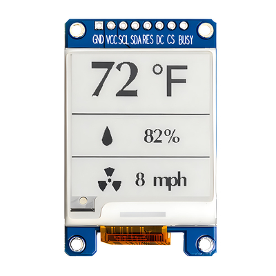 SPI E-Ink Display 1,5 Zoll Schwarz-Weiß 152x152 Punkte 1,54" E-Papier-Display