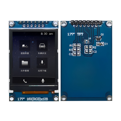 1.77 Zoll TFT-LCD-Display SPI Serienschnittstelle 262K Vollfarbbildschirm