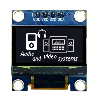 0.96 Zoll OLED Display Board Modul 12864 128X64 IIC I2C Treiber 4 Pins Für Raspberry Pi Arduino