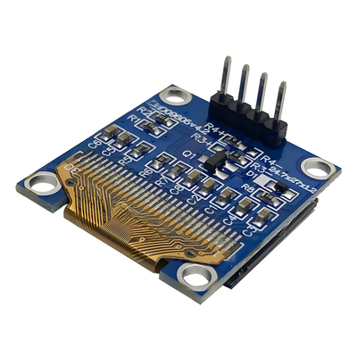 0.96 Zoll OLED-Display-Modul - 128x64 I2C, Gelb+Blau, 4-Pin-Header