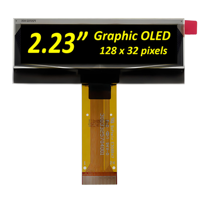 2.23 Zoll OLED-Display Modul 128*32 Dot Matrix PMOLED Bildschirm SSD1305 Treiber 24Pin