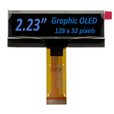 2.23 Zoll OLED-Display Modul 128*32 Dot Matrix PMOLED Bildschirm SSD1305 Treiber 24Pin