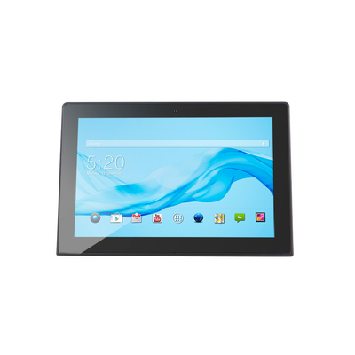 8 Zoll 1280x800 Android 11 Touchscreen Monitor in L-Form mit HDMI RJ45 Port
