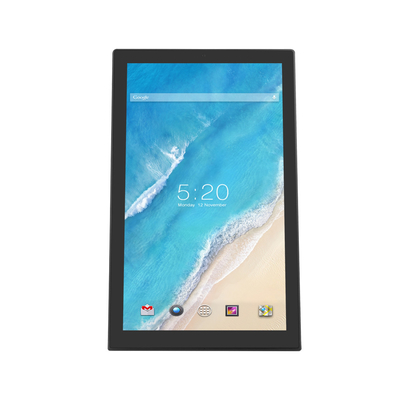 L-förmiger 14-Zoll-Android-Touchscreen-Monitor eingebaut 2GB+16GB Speicher mit RJ45 POE HDMI